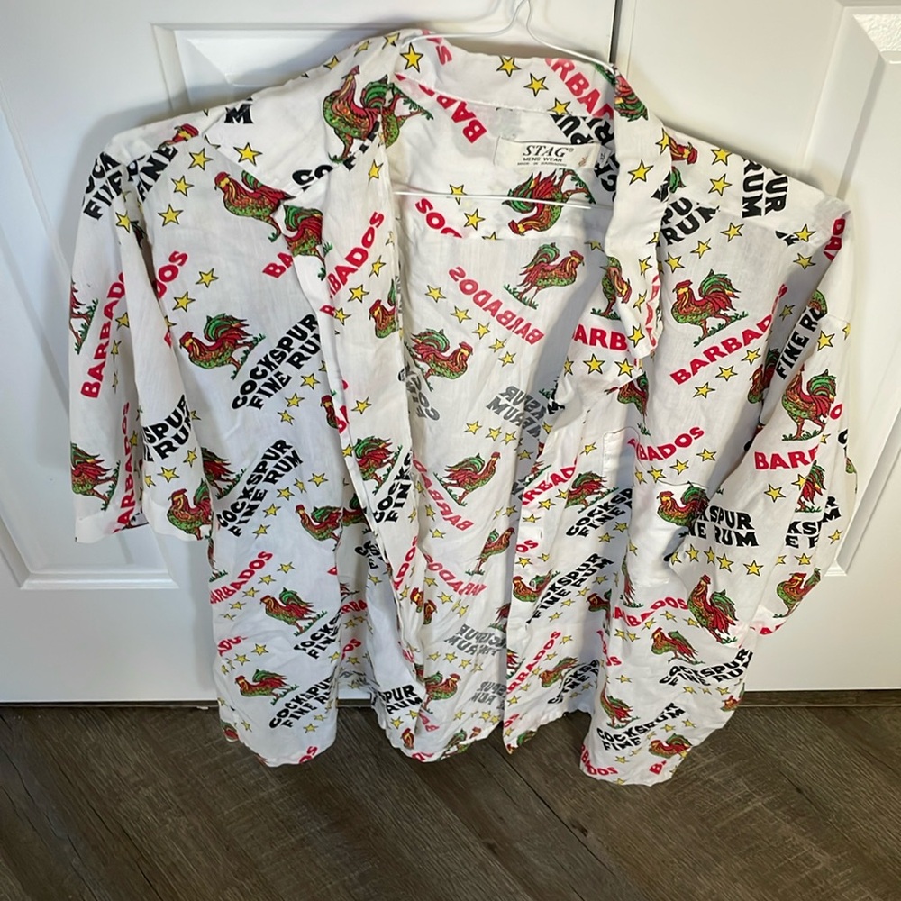 Barbados Cockspur Rum Hawaiian Shirt